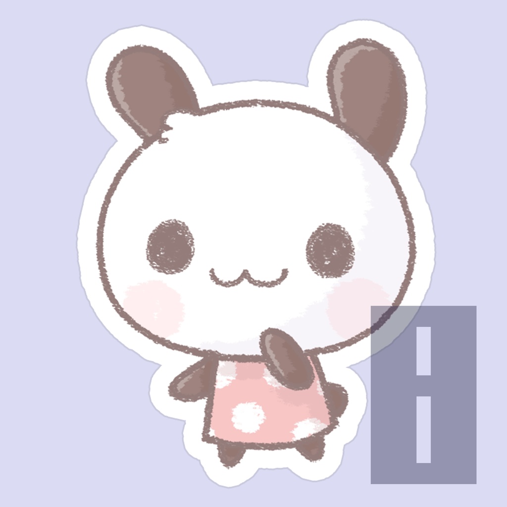 【NEW】しろちゃんステッカー(全20種)