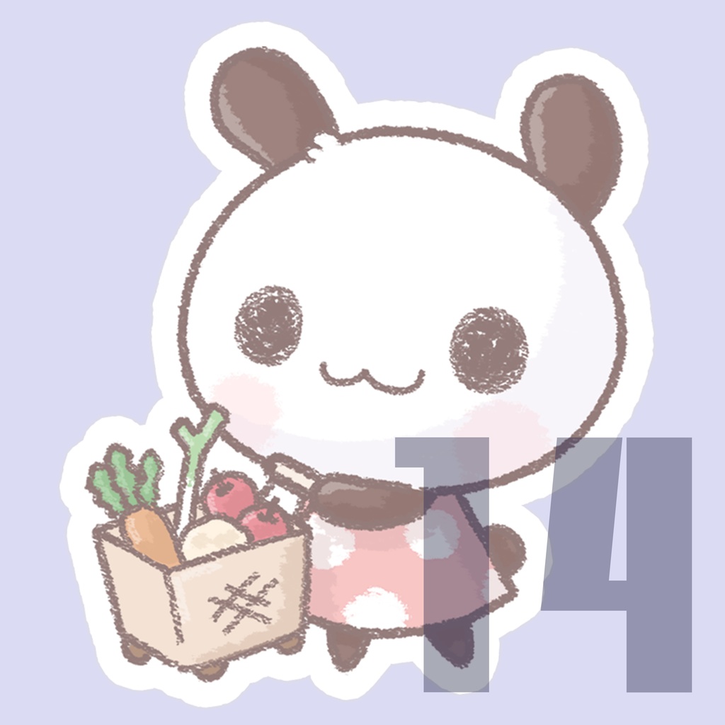 【NEW】しろちゃんステッカー(全20種)