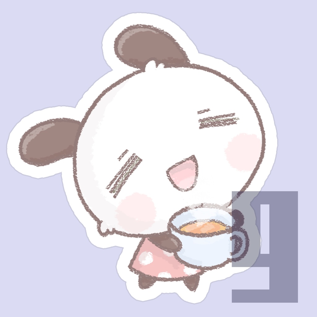 【NEW】しろちゃんステッカー(全20種)