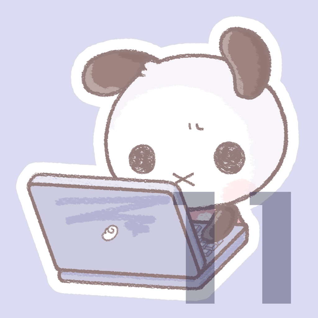 【NEW】しろちゃんステッカー(全20種)