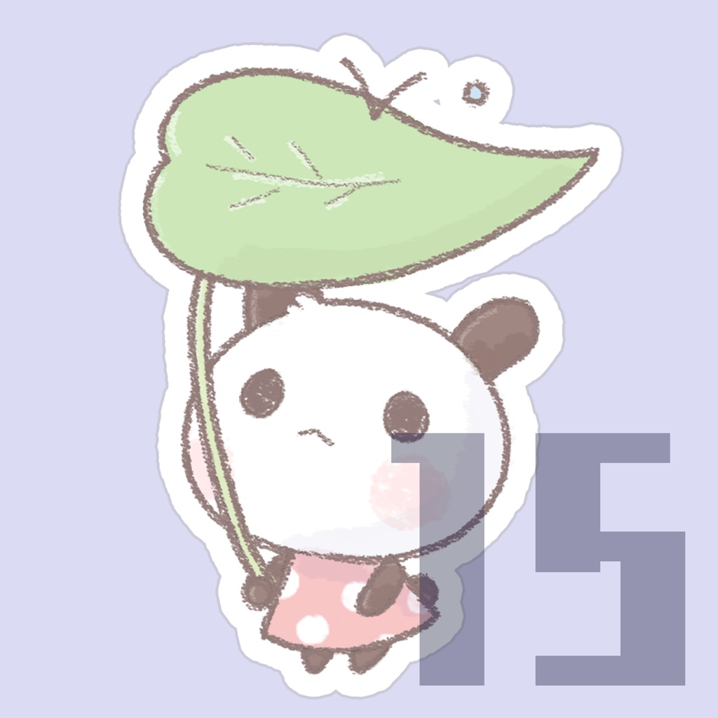 【NEW】しろちゃんステッカー(全20種)