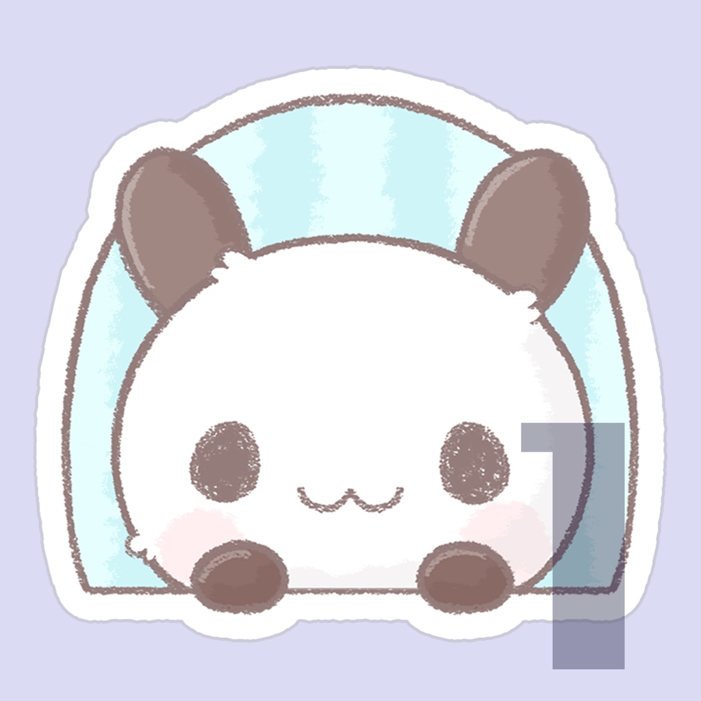 【NEW】しろちゃんステッカー(全20種)