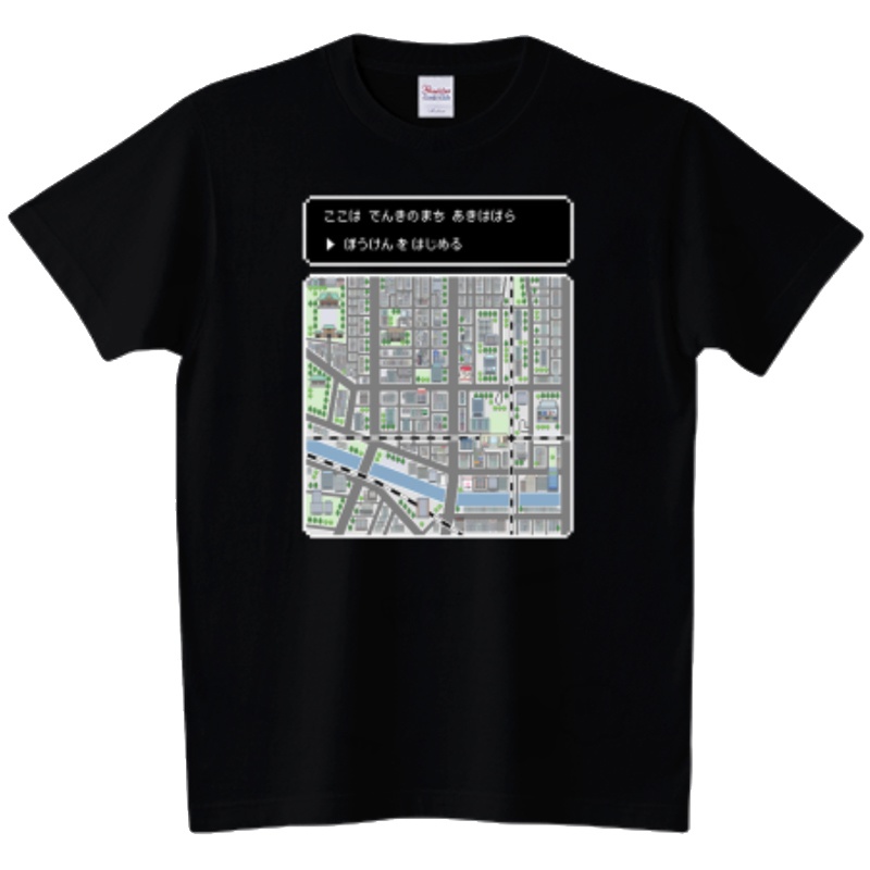 【NEW】ドットMAP秋葉原 Tシャツ