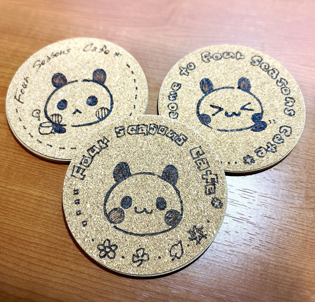 【NEW】コースター-しろちゃん-