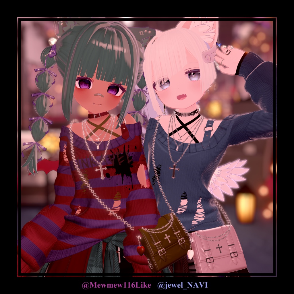 12アバター対応 Dual Charm Pose Pack