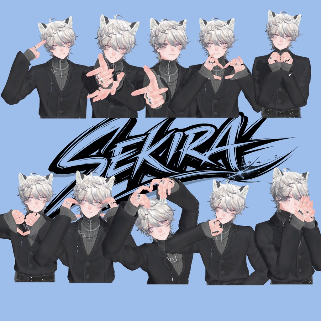 斑霞-NOIR MOTION-|40Pose Collection