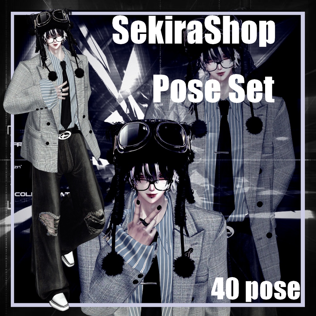 狛乃-NOIR MOTION-｜40Pose Collection