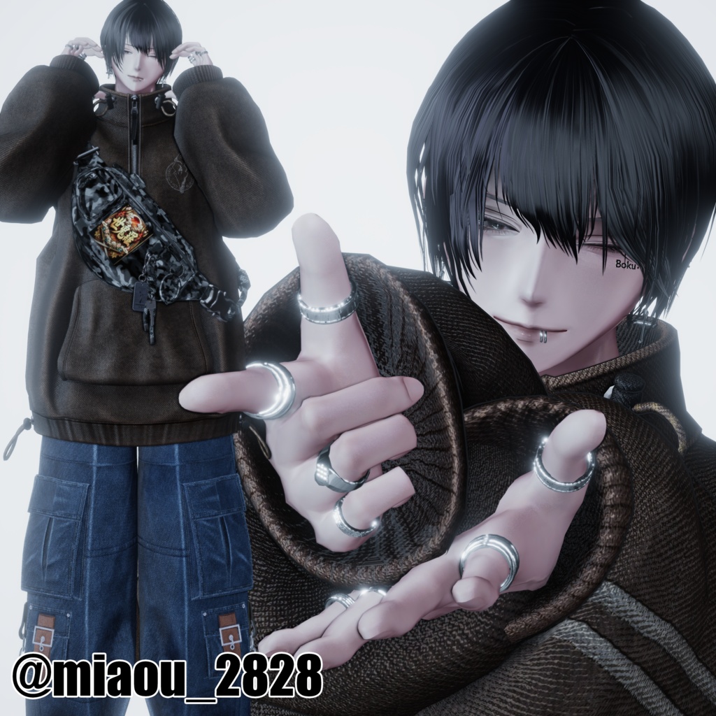 狛乃-NOIR MOTION-|40Pose Collection