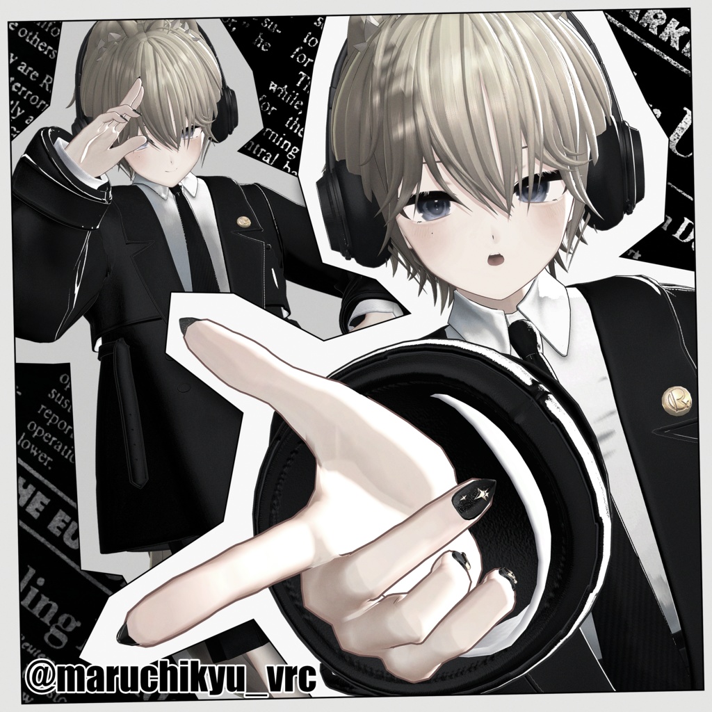 +head-NOIR MOTION-|40Pose Collection