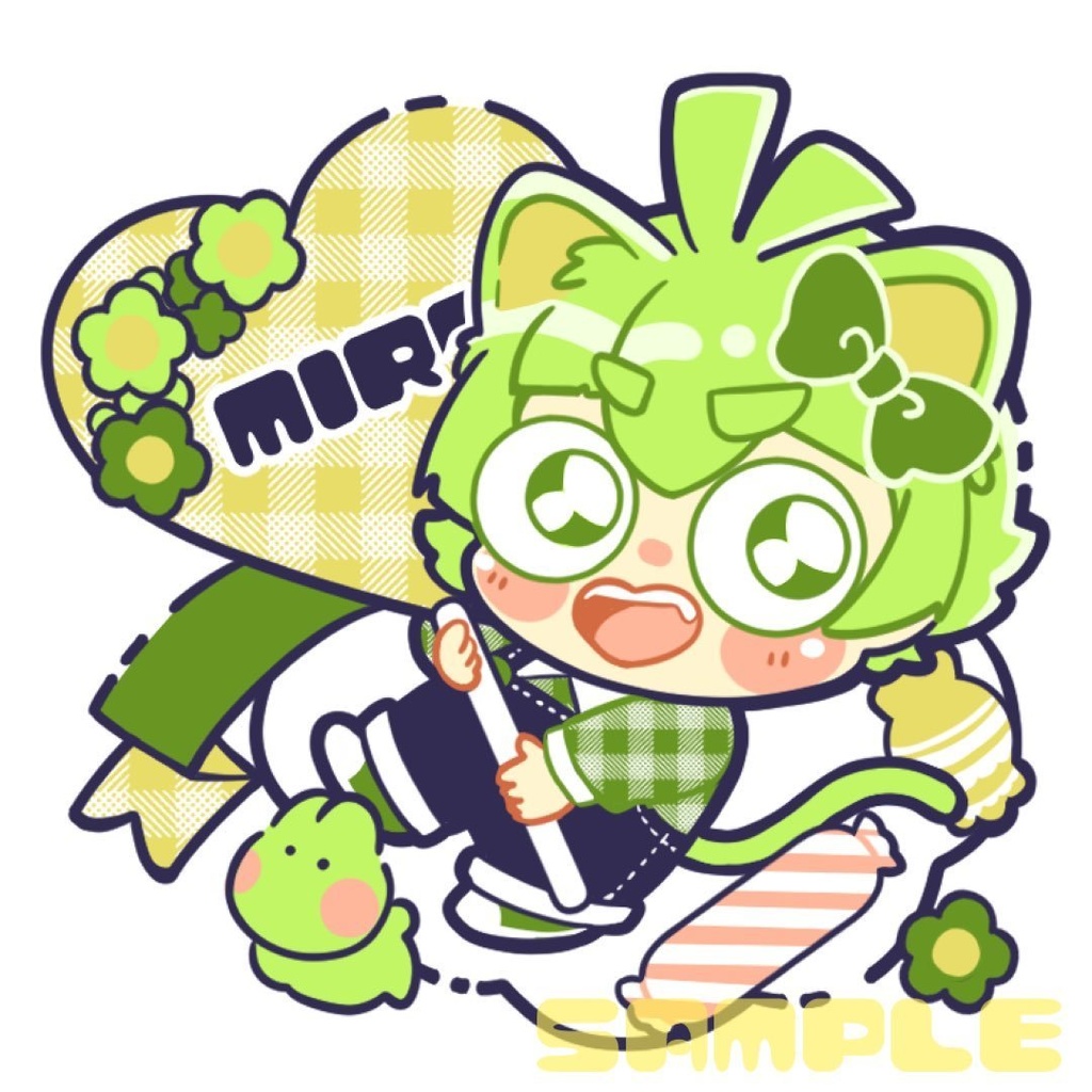 ろびにゃんアクキー