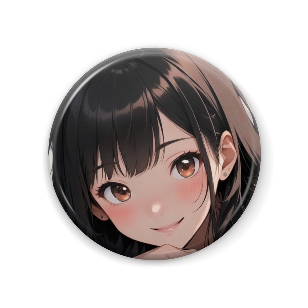 AI彼女 缶バッジ