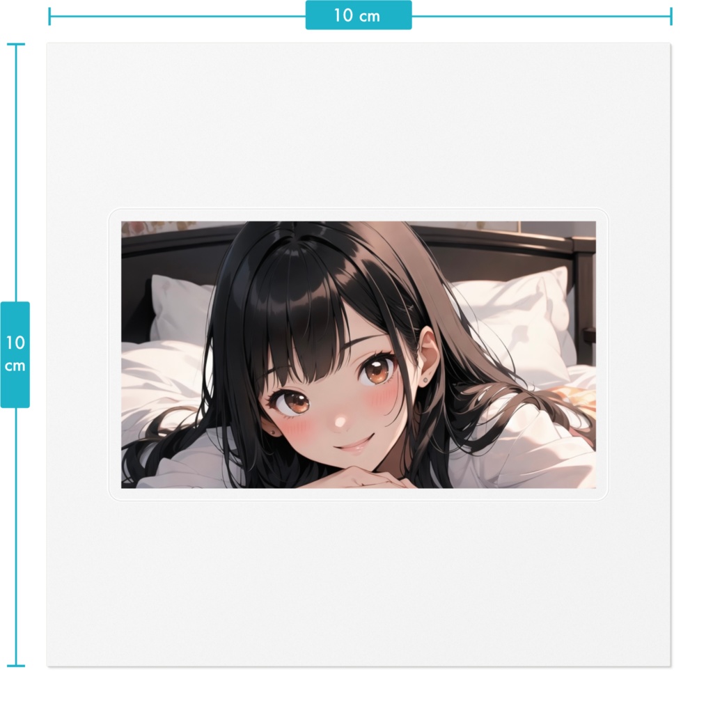 AI彼女 ステッカー