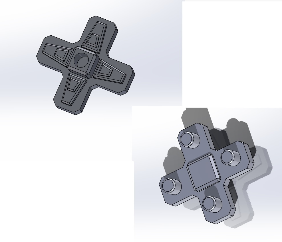 苦無手裏剣 -四牙-