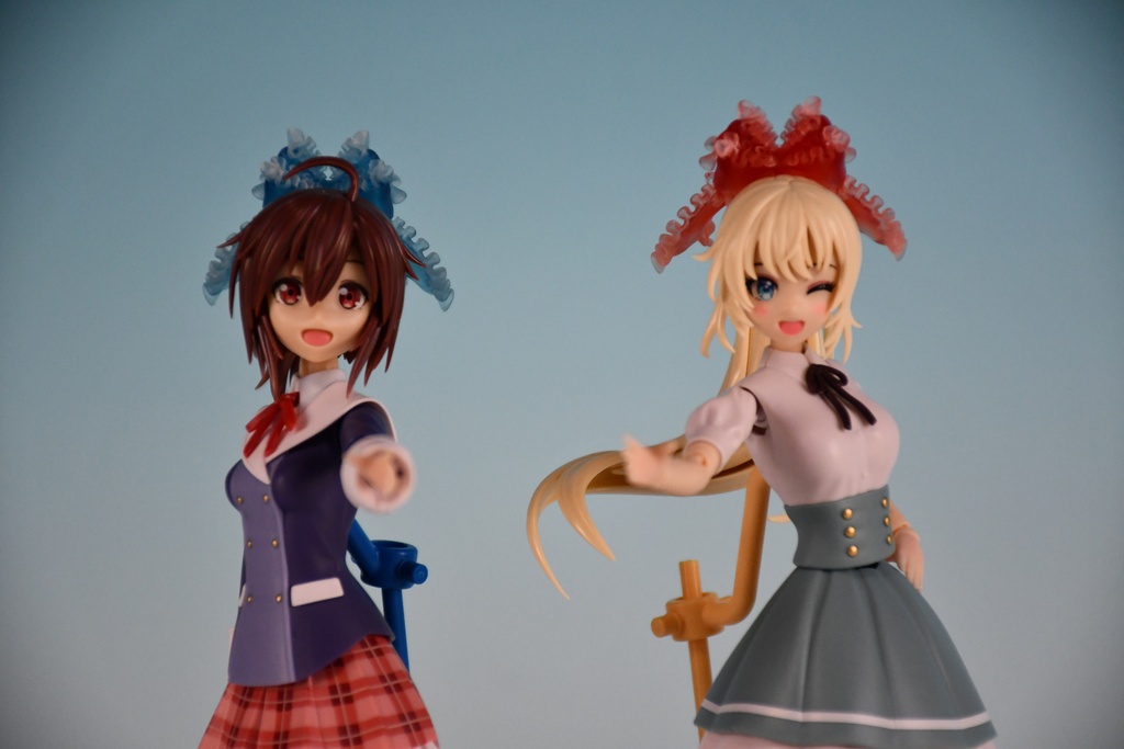 フリルリボン（軸タイプ）