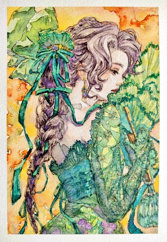 小サイズ透明水彩原画(５種)
