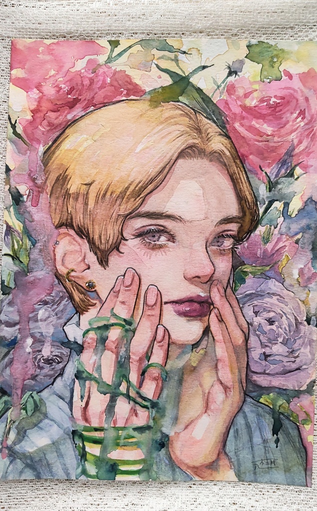 【水彩原画】B5サイズ