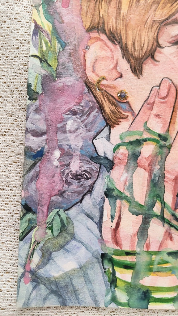 【水彩原画】B5サイズ