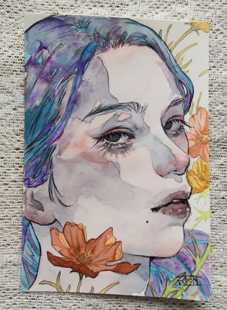 【水彩原画】はがきサイズ