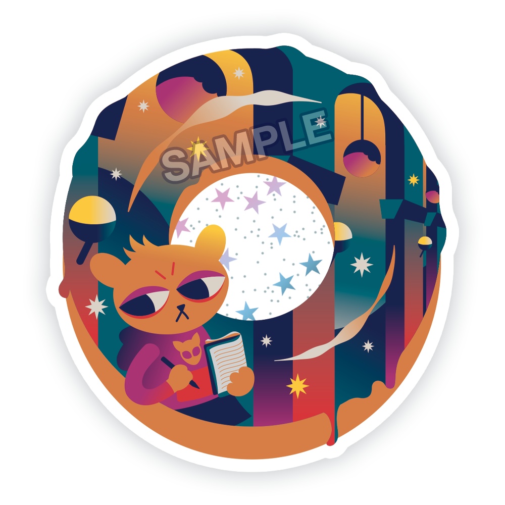 Night in the Woods ドーナツアクリルキーホルダー