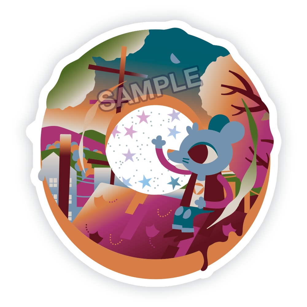 Night in the Woods ドーナツアクリルキーホルダー