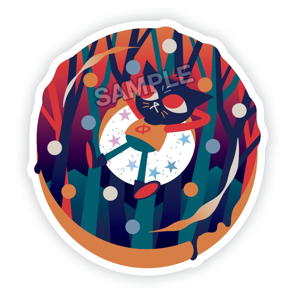 Night in the Woods ドーナツアクリルキーホルダー