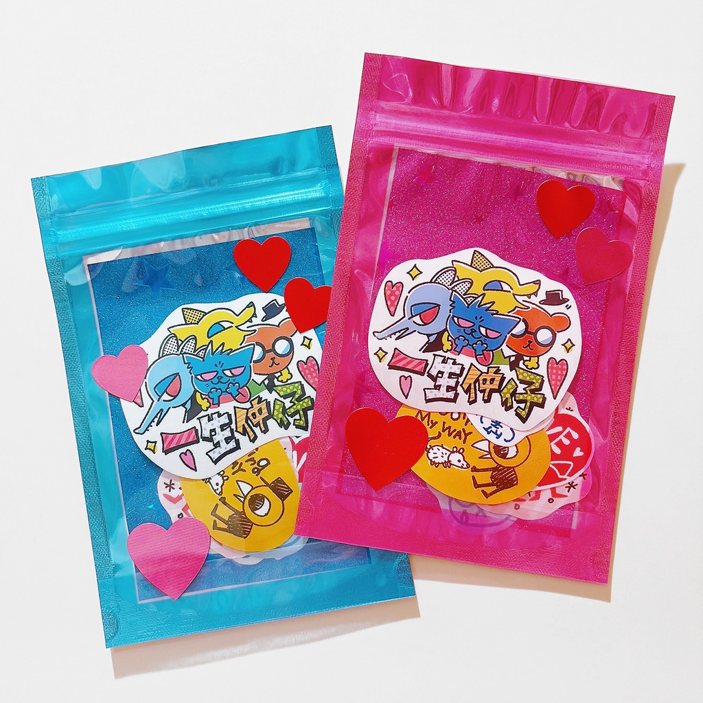 一生仲仔❤︎ステッカーセット