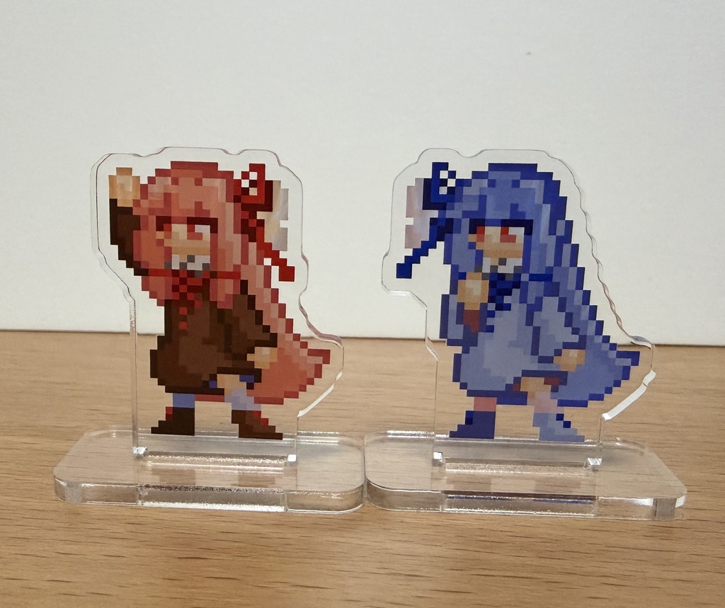琴葉姉妹ドット絵アクリルスタンド