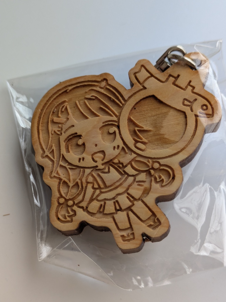 樽見あゆ木製ストラップ