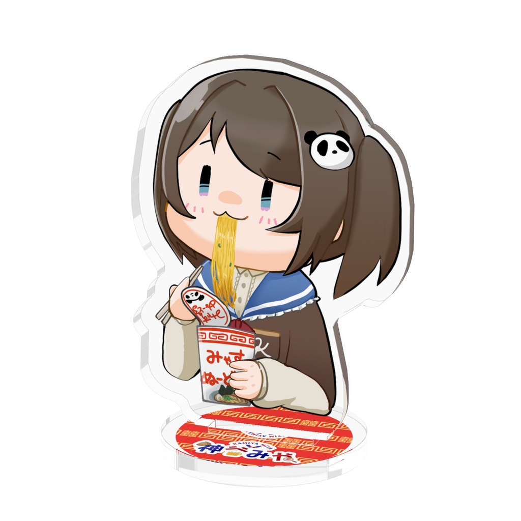 【神谷みや誕生日2026】ラーメンおいしいアクリルフィギュア