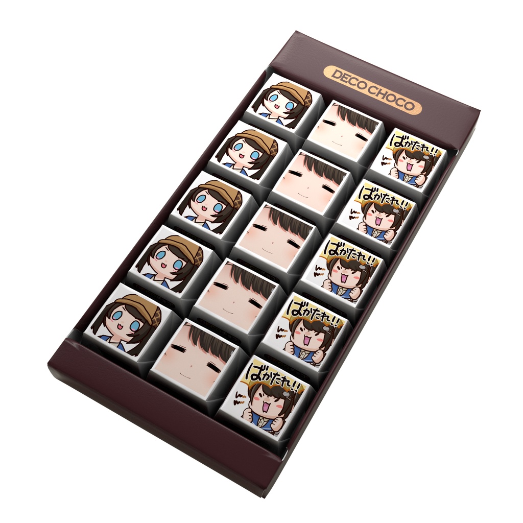 神谷みやメンシスタンプチョコ