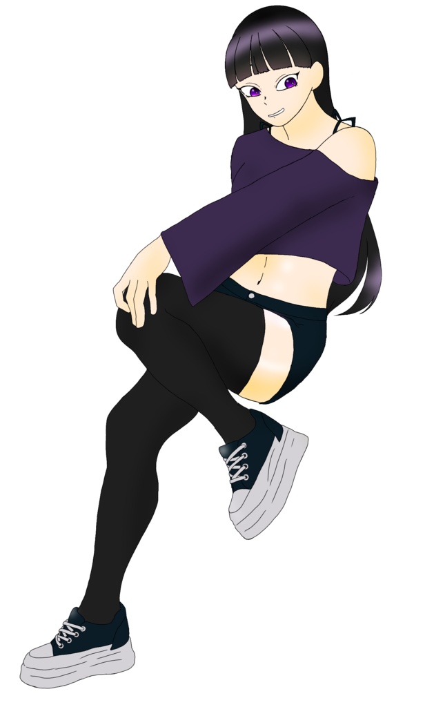 ストリート系女子（差分あり）