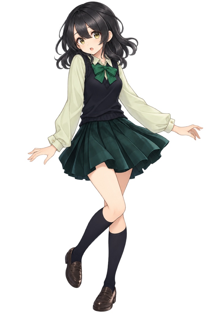 女子高生っぽい立ち絵