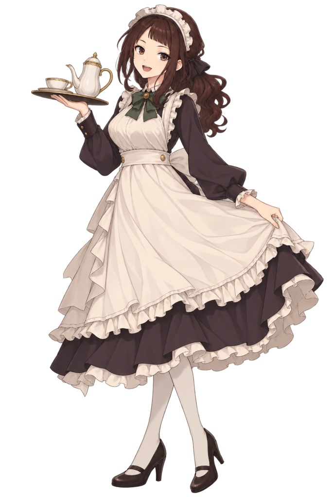 メイドっぽい立ち絵素材