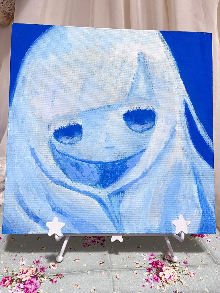 キャンバスボード原画 silent