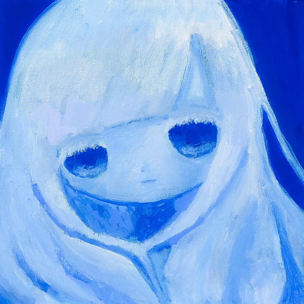 キャンバスボード原画 silent