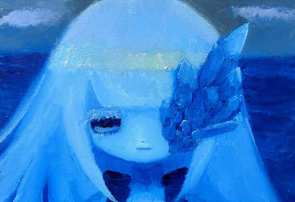 キャンバス原画 crystal