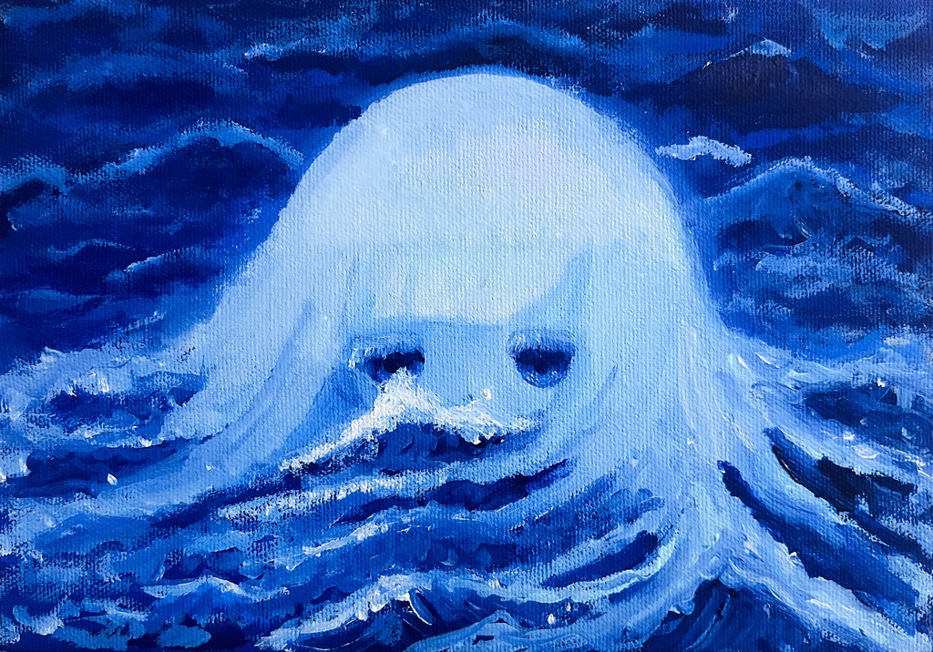 キャンバス原画 ocean