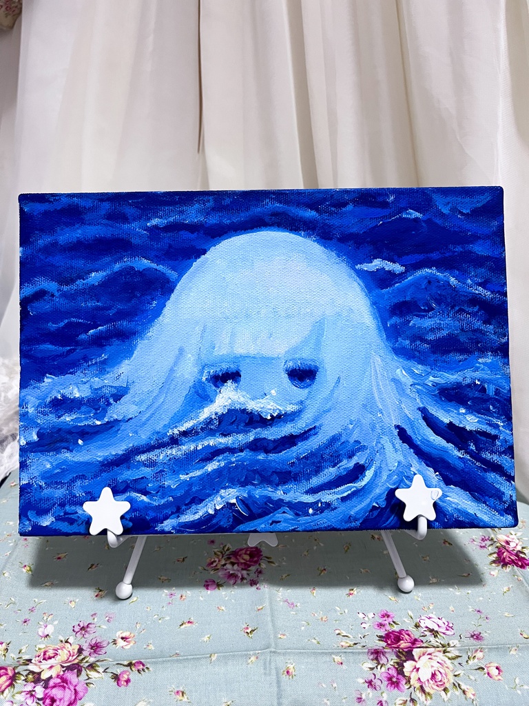 キャンバス原画 ocean