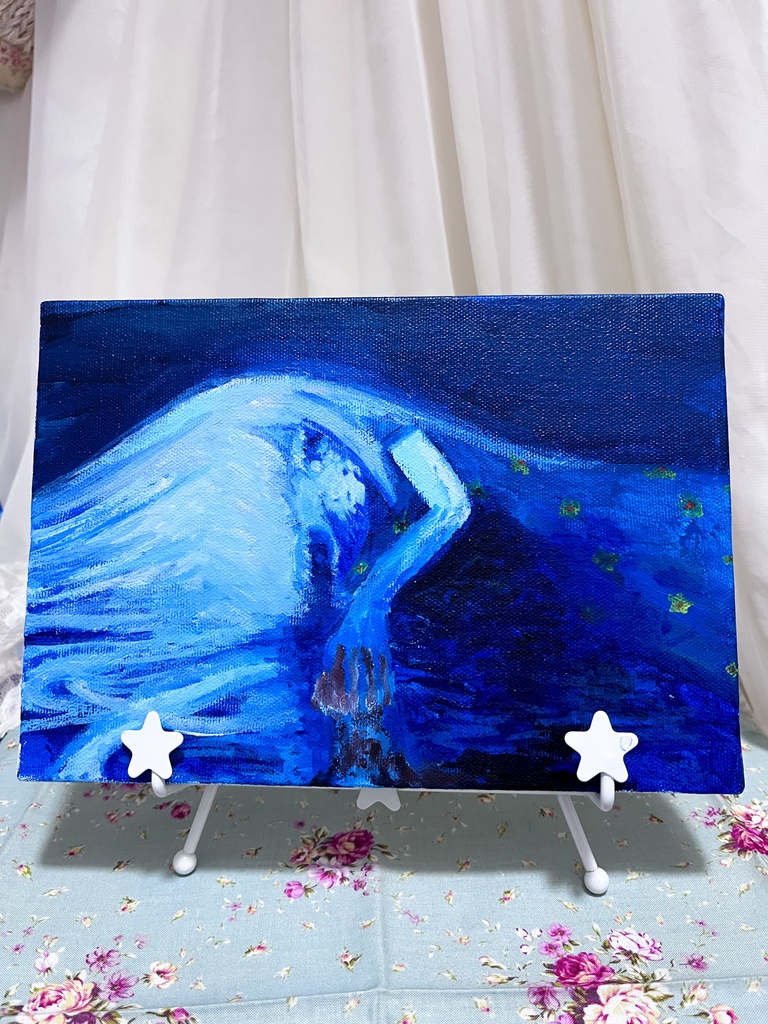 キャンバス原画 ひとつになりたい