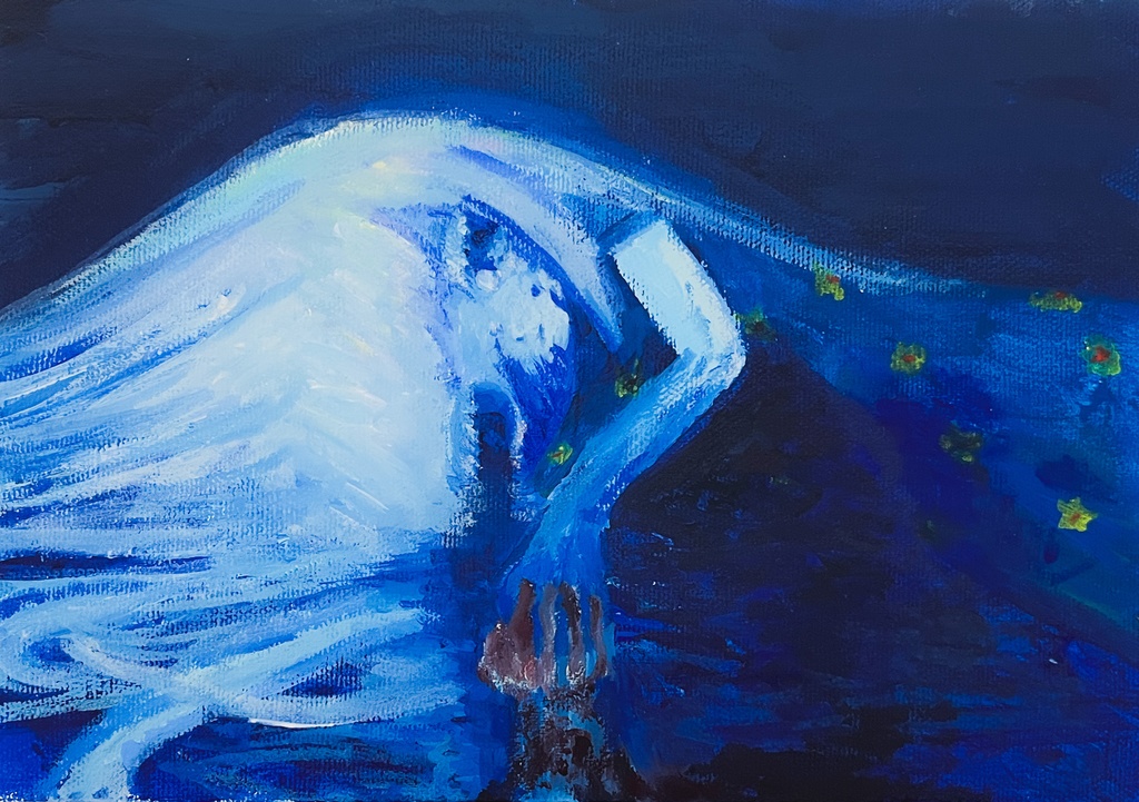 キャンバス原画 ひとつになりたい