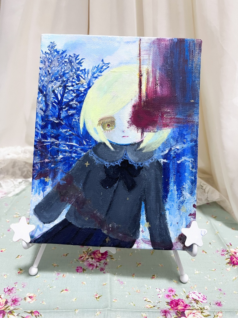 キャンバス原画 winter in the void