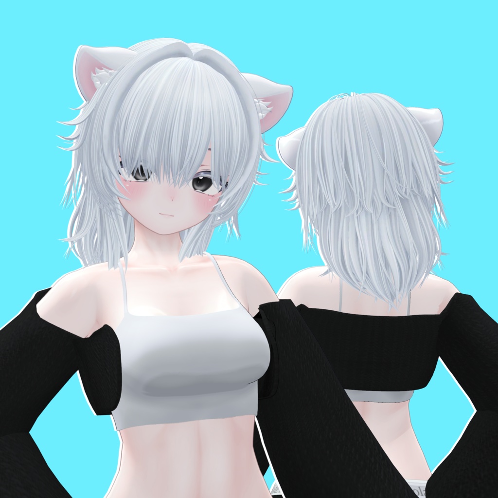 Medium Wolf Hair(まめひなた・キプフェル・シフォン・マヌカ・しお対応)