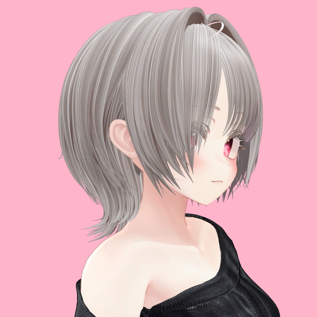 耳かけウルフヘア(まめひなた・キプフェル・シフォン・マヌカ・しお対応)