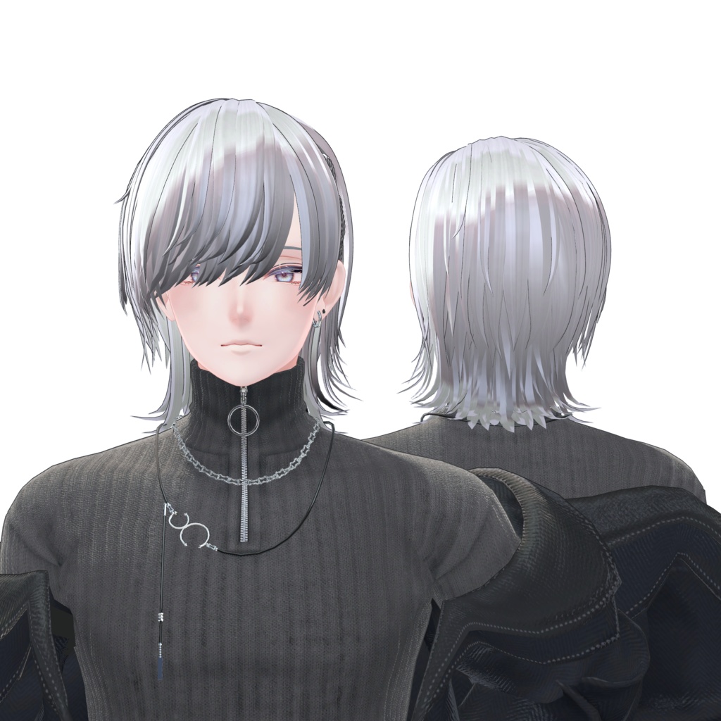 平成編み込みウルフヘア(斑霞・水瀬・マヌカ・シフォン・しお対応)