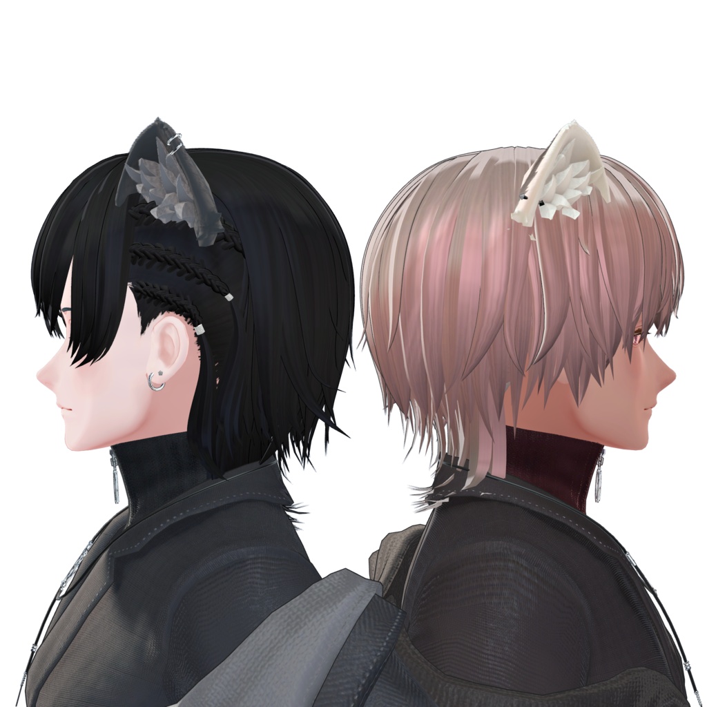 平成編み込みウルフヘア(斑霞・水瀬・マヌカ・シフォン・しお対応)