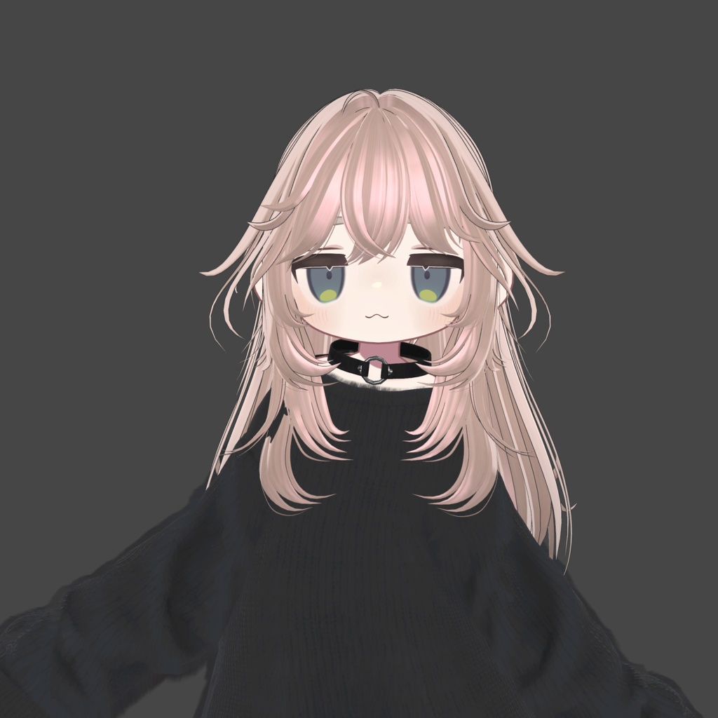 ロングレイヤーヘア・Long layered hair【6 avatars】