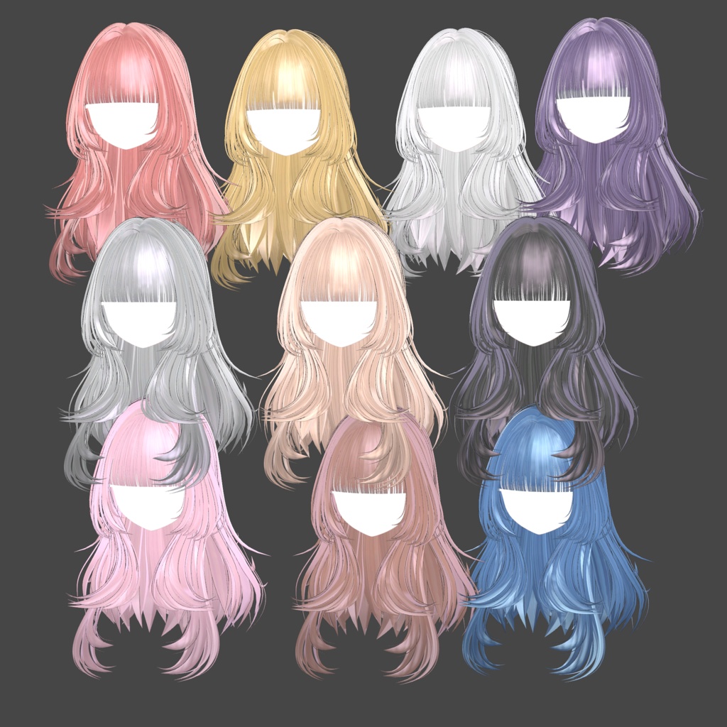 ふんわり姫レイヤー【7 avatars】