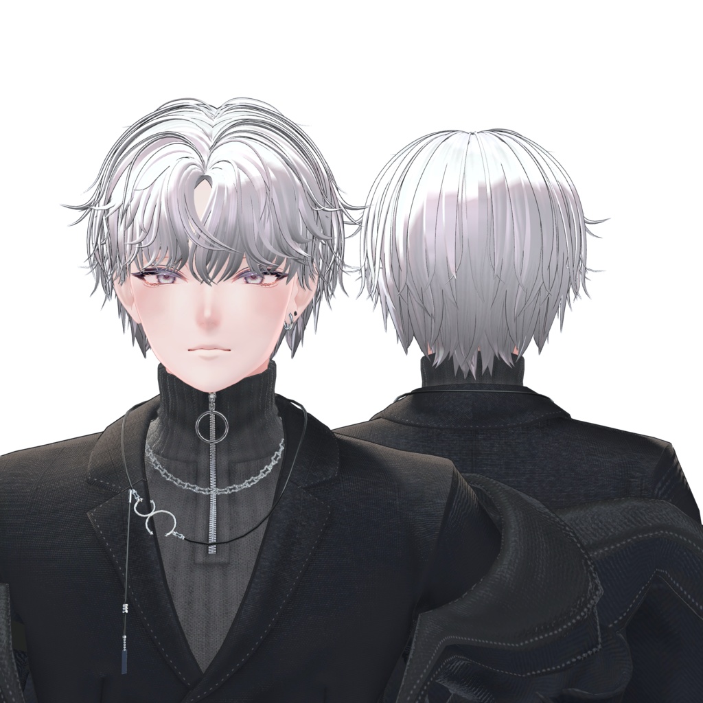 無造作センターパート【8 avatars】