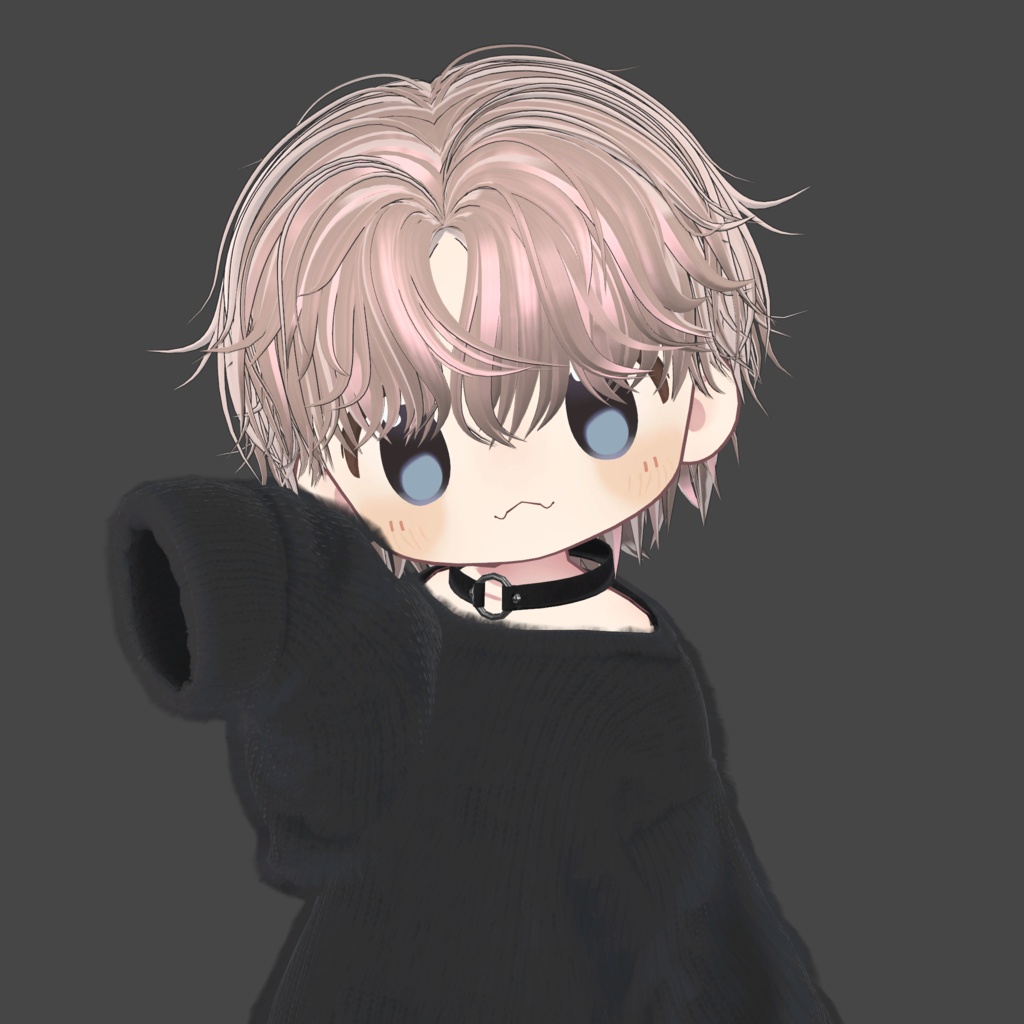 無造作センターパート【8 avatars】