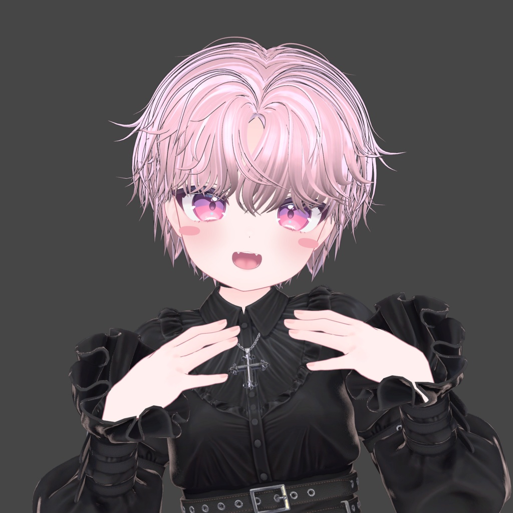 無造作センターパート【8 avatars】